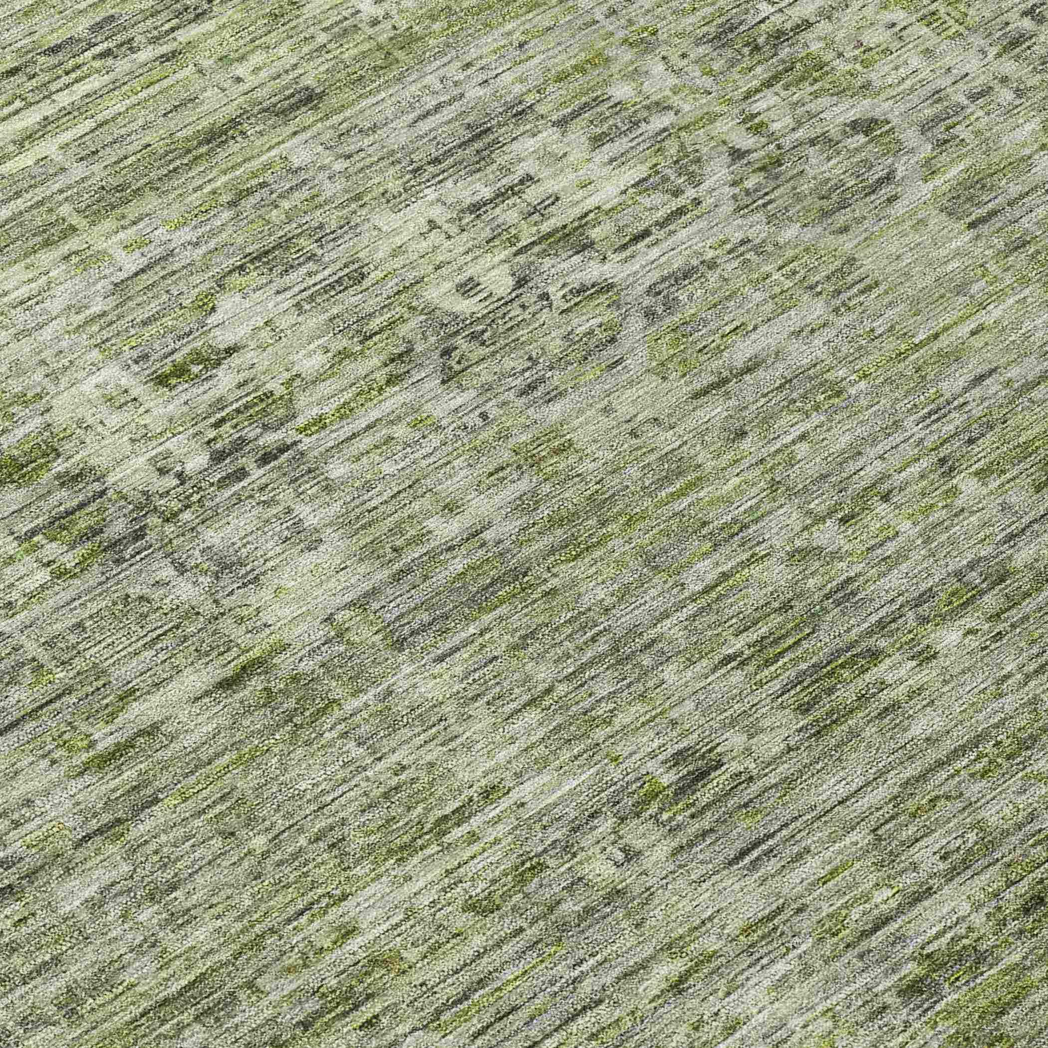Addison Rugs Irion Green Washable Indoor-Outdoor Rug