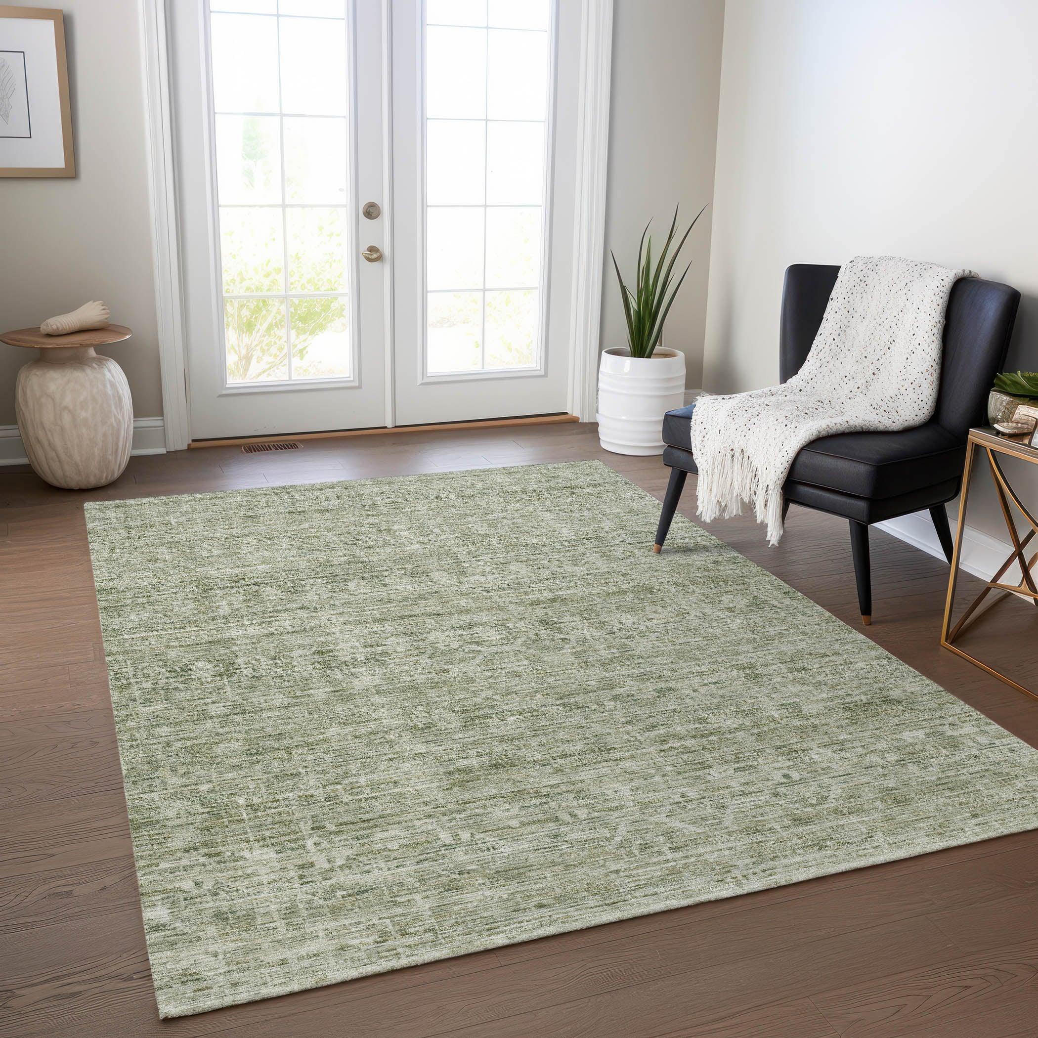 Addison Rugs Irion Sage Washable Indoor-Outdoor Rug