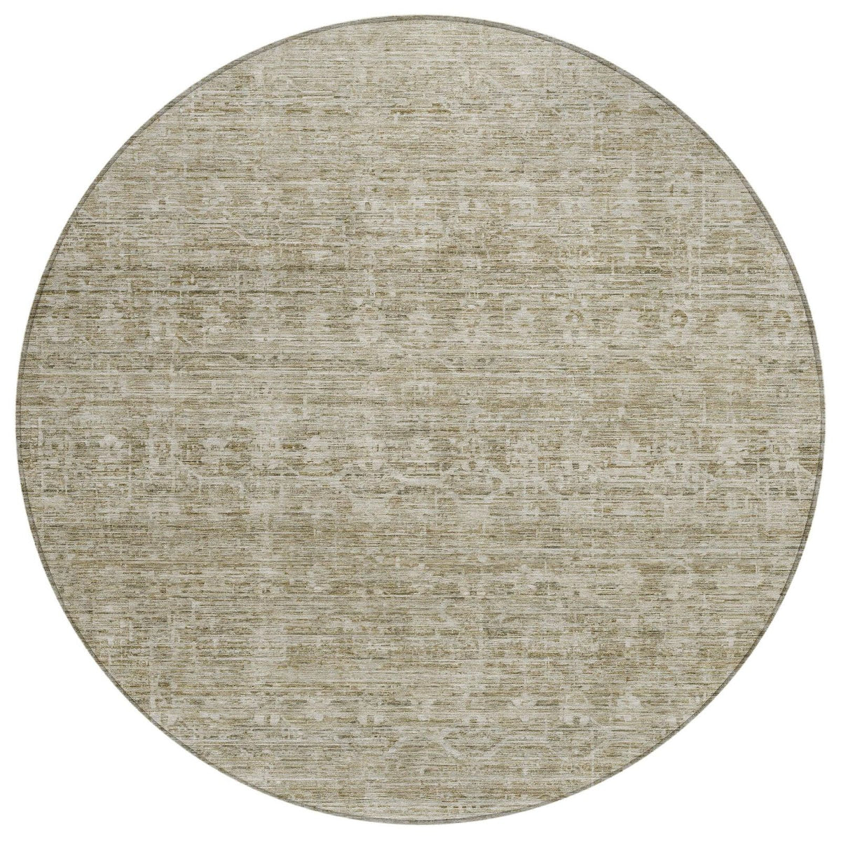 Addison Rugs Irion Taupe Washable Indoor-Outdoor Rug