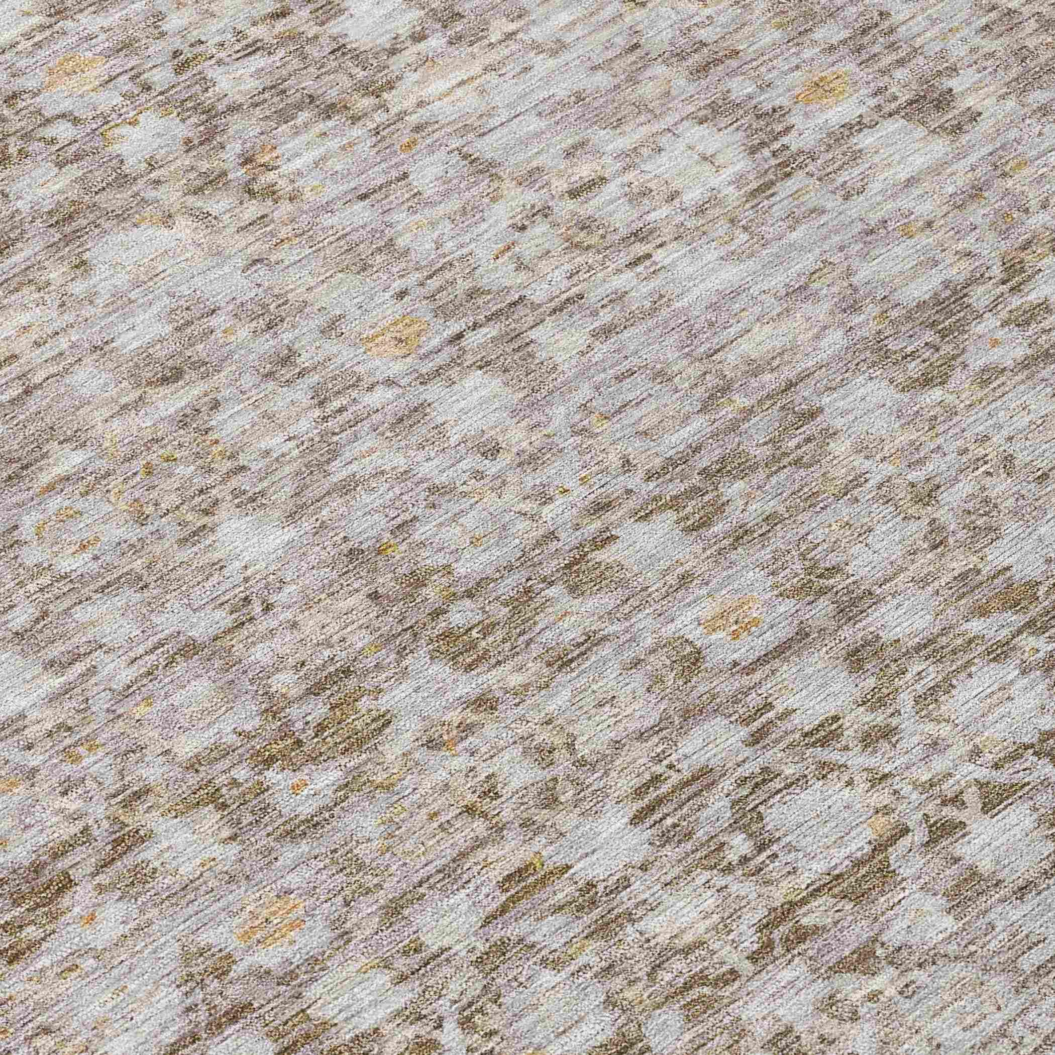 Addison Rugs Irior Brown Washable Indoor-Outdoor Rug