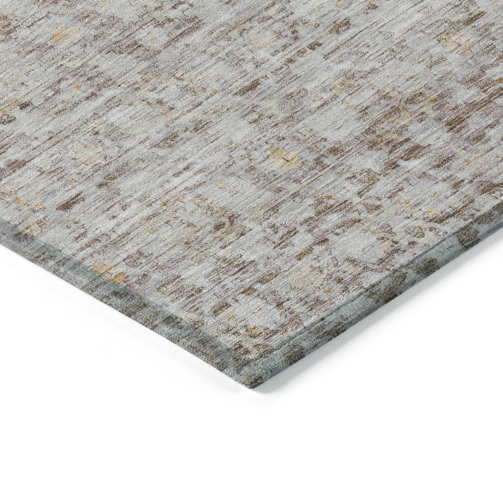 Addison Rugs Irior Brown Washable Indoor-Outdoor Rug