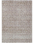 Addison Rugs Irior Brown Washable Indoor-Outdoor Rug