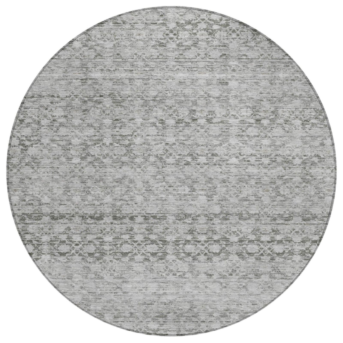 Addison Rugs Irior Gray Washable Indoor-Outdoor Rug