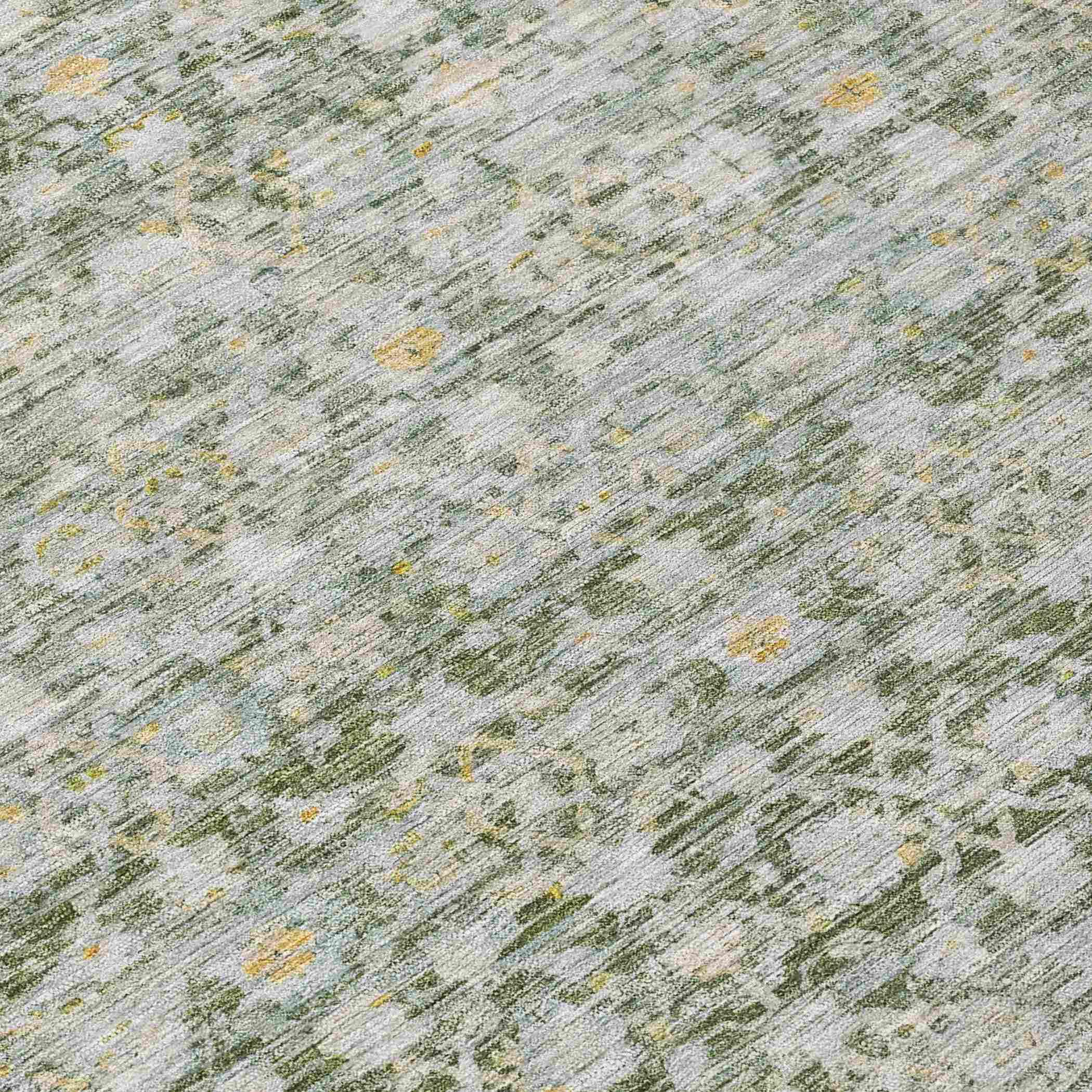 Addison Rugs Irior Green Washable Indoor-Outdoor Rug