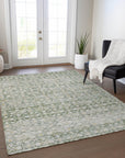 Addison Rugs Irior Green Washable Indoor-Outdoor Rug