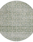 Addison Rugs Irior Green Washable Indoor-Outdoor Rug