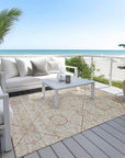 Addison Rugs Iriora Brown Washable Indoor-Outdoor Rug