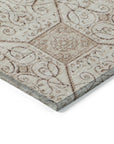 Addison Rugs Iriora Brown Washable Indoor-Outdoor Rug