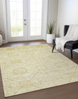 Addison Rugs Iriora Gold Washable Indoor-Outdoor Rug