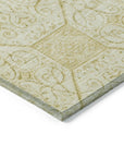 Addison Rugs Iriora Gold Washable Indoor-Outdoor Rug