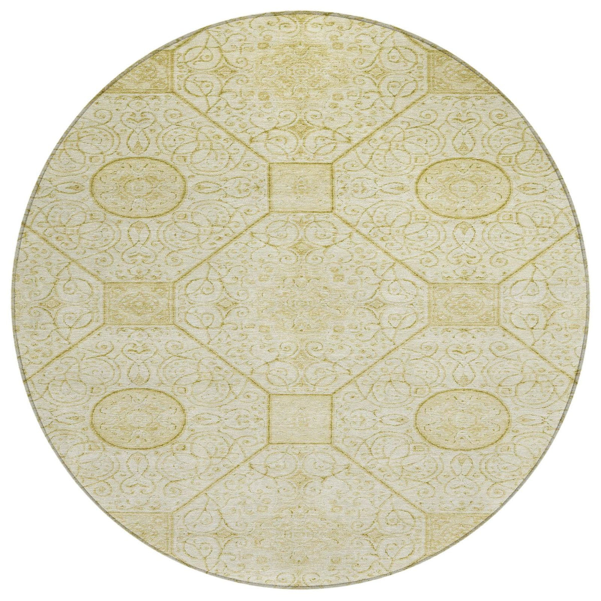 Addison Rugs Iriora Gold Washable Indoor-Outdoor Rug