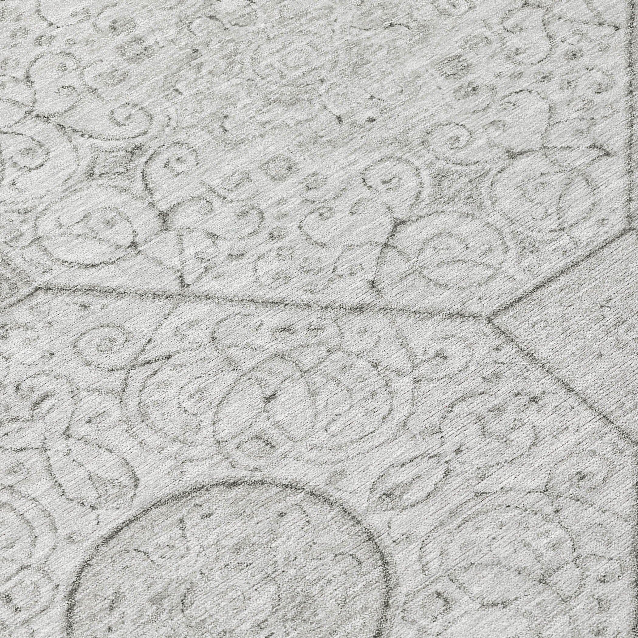Addison Rugs Iriora Gray Washable Indoor-Outdoor Rug