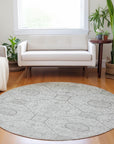 Addison Rugs Iriora Gray Washable Indoor-Outdoor Rug
