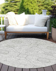 Addison Rugs Iriora Gray Washable Indoor-Outdoor Rug