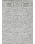 Addison Rugs Iriora Gray Washable Indoor-Outdoor Rug