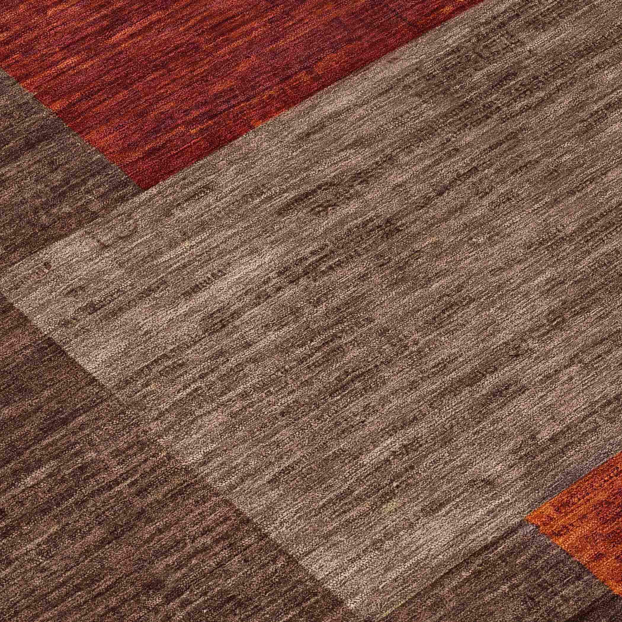 Addison Rugs Iriyn Brown Washable Indoor-Outdoor Rug
