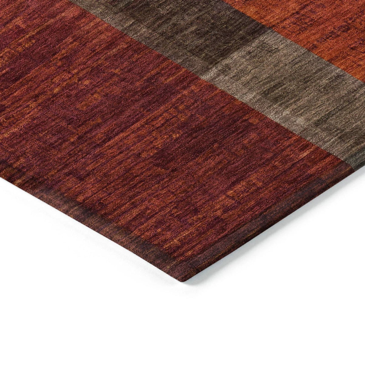 Addison Rugs Iriyn Brown Washable Indoor-Outdoor Rug