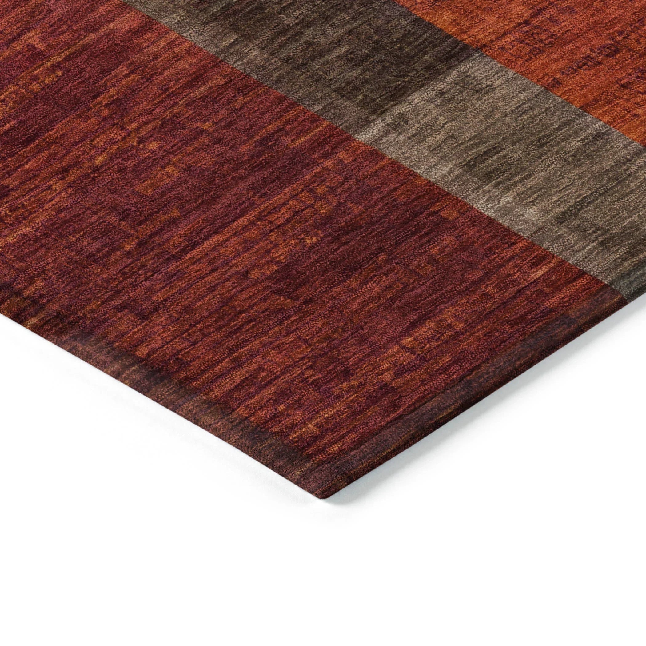 Addison Rugs Iriyn Brown Washable Indoor-Outdoor Rug