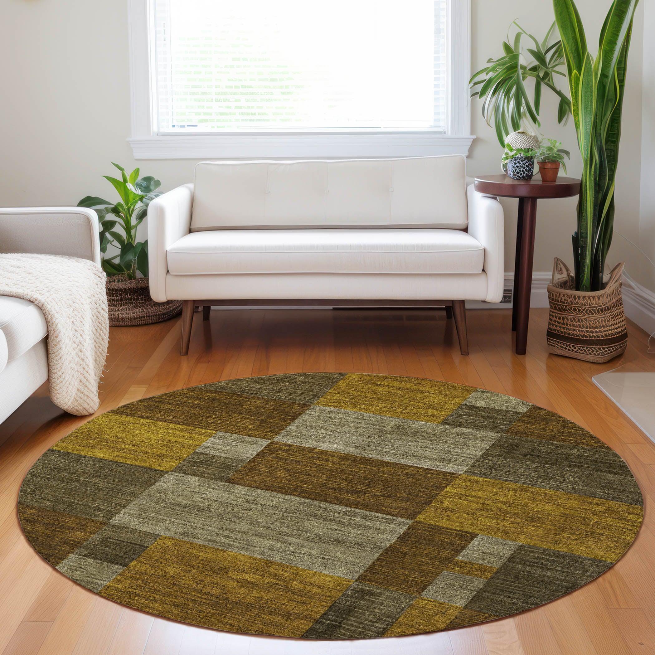 Addison Rugs Iriyn Gray Washable Indoor-Outdoor Rug