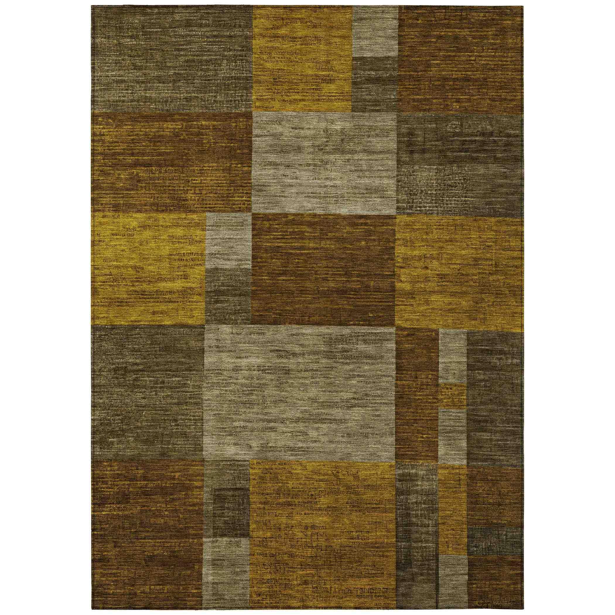 Addison Rugs Iriyn Gray Washable Indoor-Outdoor Rug