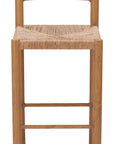 Zuo Modern Iska Aluminum Outdoor Barstool 2PC
