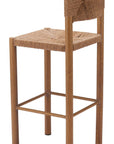 Zuo Modern Iska Aluminum Outdoor Barstool 2PC