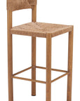 Zuo Modern Iska Aluminum Outdoor Barstool 2PC