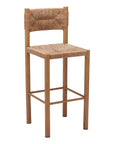 Zuo Modern Iska Aluminum Outdoor Barstool 2PC