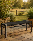 Zuo Modern Iska Aluminum Outdoor Bench