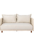 Ivory Coast Fabric Outdoor Loveseat