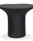 Yumi Concrete Outdoor Geometric Accent Table