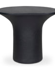 Yumi Concrete Outdoor Geometric Accent Table