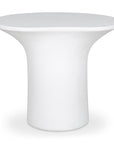 Yumi Concrete Outdoor Geometric Accent Table