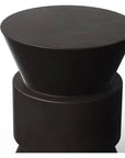 Jackson Unique Shaped Concrete Outdoor Stool-Garden Stools-Urbia-LOOMLAN