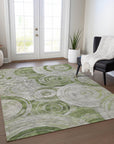 Addison Rugs Jaelain Aloe Washable Indoor-Outdoor Rug