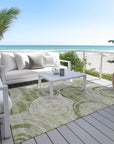 Addison Rugs Jaelain Aloe Washable Indoor-Outdoor Rug