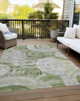 Addison Rugs Jaelain Aloe Washable Indoor-Outdoor Rug