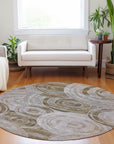 Addison Rugs Jaelain Brown Washable Indoor-Outdoor Rug
