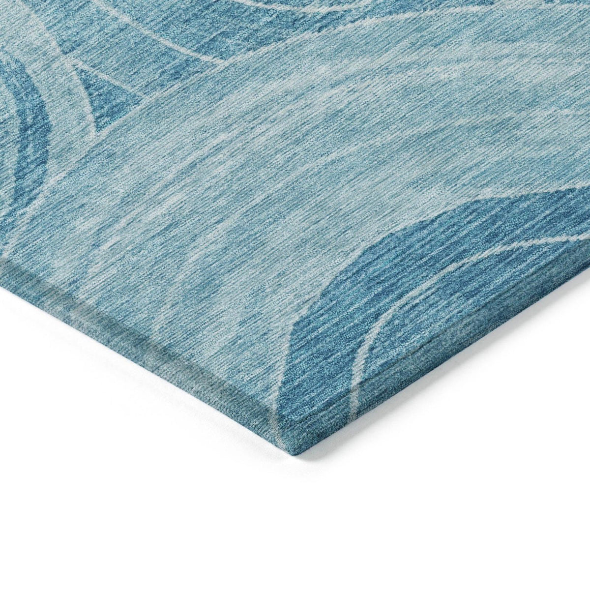 Addison Rugs Jaelain Denim Washable Indoor-Outdoor Rug