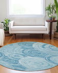 Addison Rugs Jaelain Denim Washable Indoor-Outdoor Rug