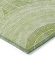 Addison Rugs Jaelain Green Washable Indoor-Outdoor Rug