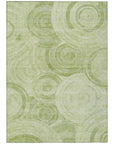 Addison Rugs Jaelain Green Washable Indoor-Outdoor Rug