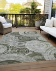Addison Rugs Jaelain Taupe Washable Indoor-Outdoor Rug