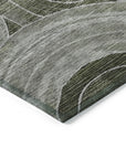 Addison Rugs Jaelain Taupe Washable Indoor-Outdoor Rug