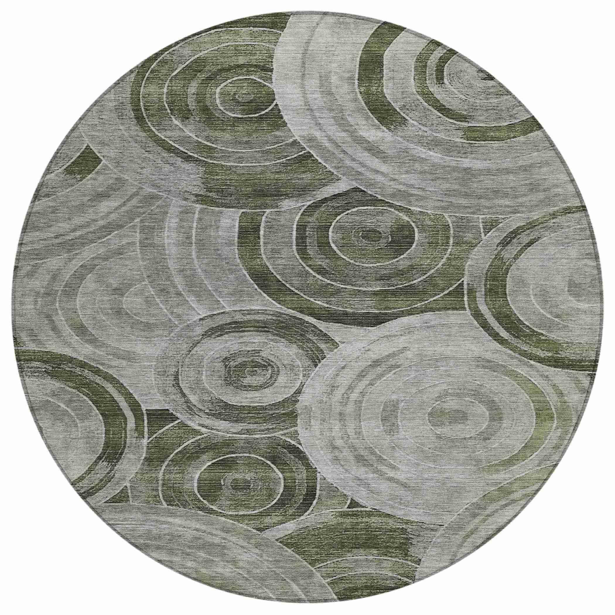 Addison Rugs Jaelain Taupe Washable Indoor-Outdoor Rug