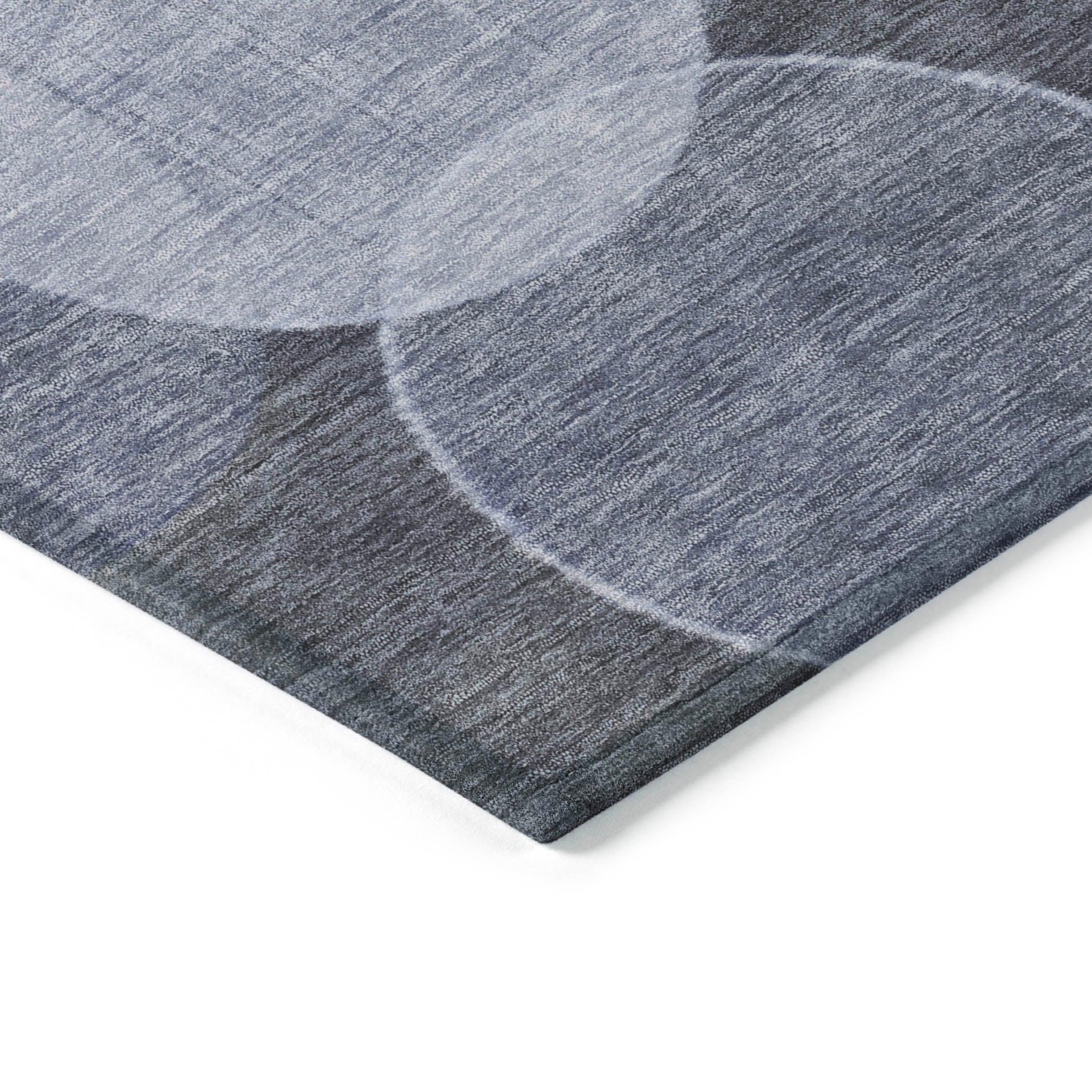 Addison Rugs Jaelanor Blue Washable Indoor-Outdoor Rug