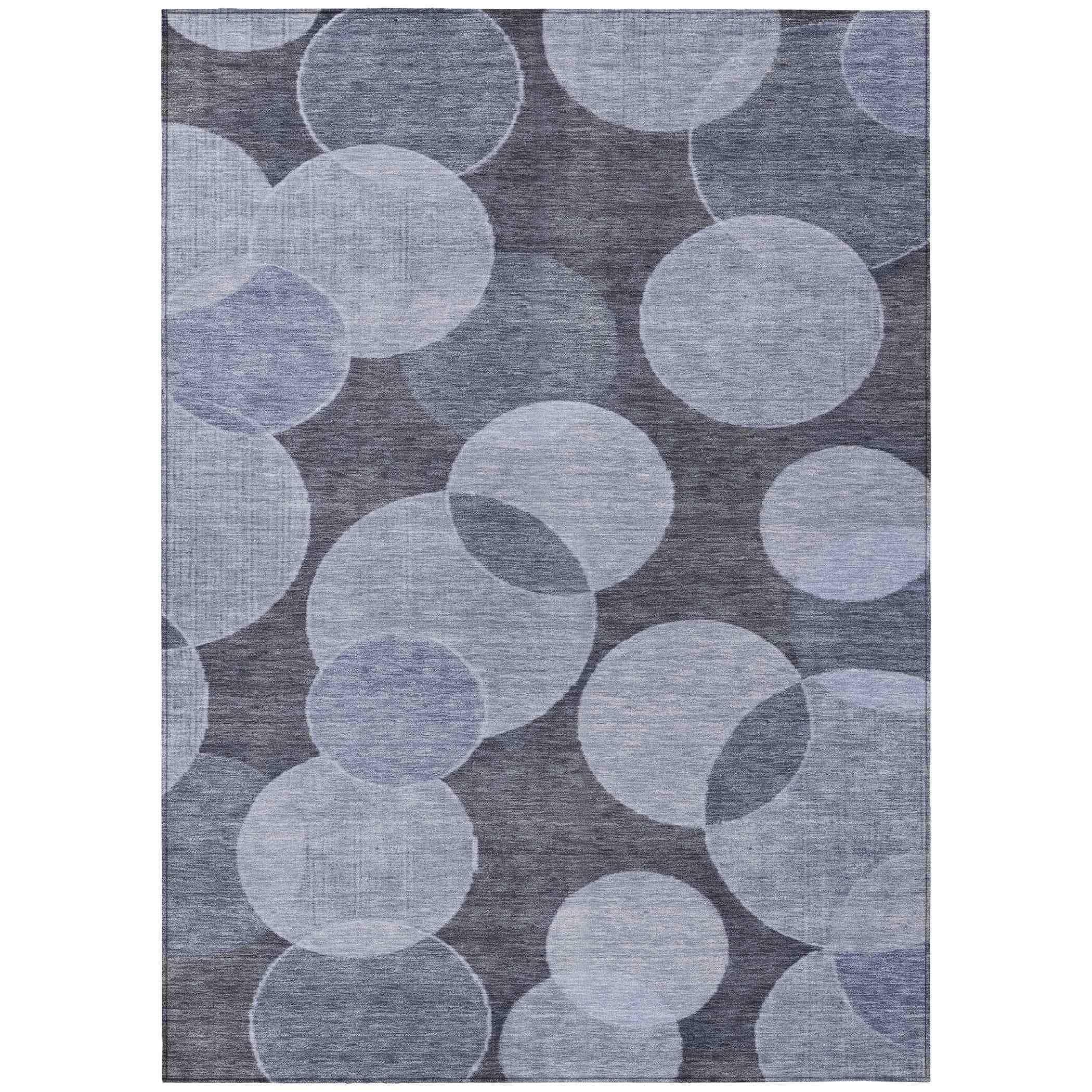 Addison Rugs Jaelanor Blue Washable Indoor-Outdoor Rug