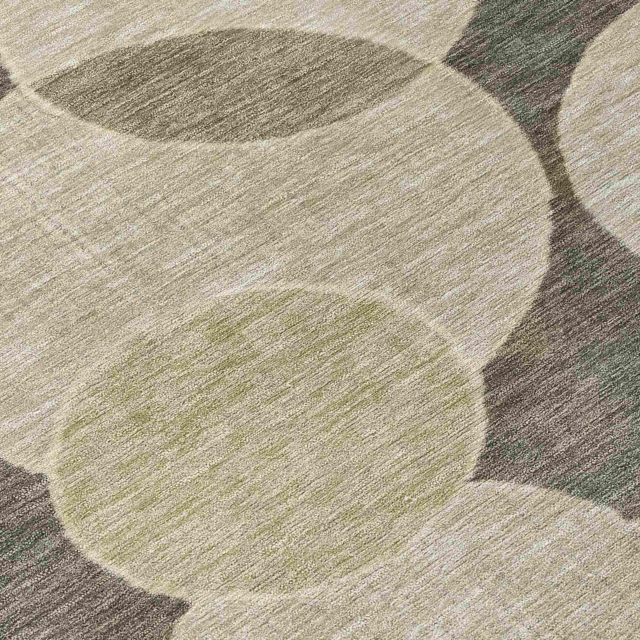 Addison Rugs Jaelanor Brown Washable Indoor-Outdoor Rug