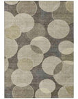 Addison Rugs Jaelanor Brown Washable Indoor-Outdoor Rug