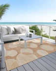 Addison Rugs Jaelanor Orange Washable Indoor-Outdoor Rug